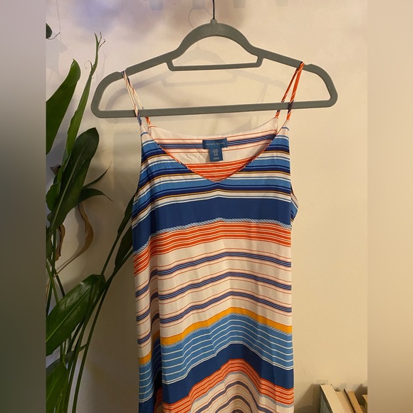 Multi-colour Flowy Dress - Size M - Antibes Blanc - Picture 3 of 5